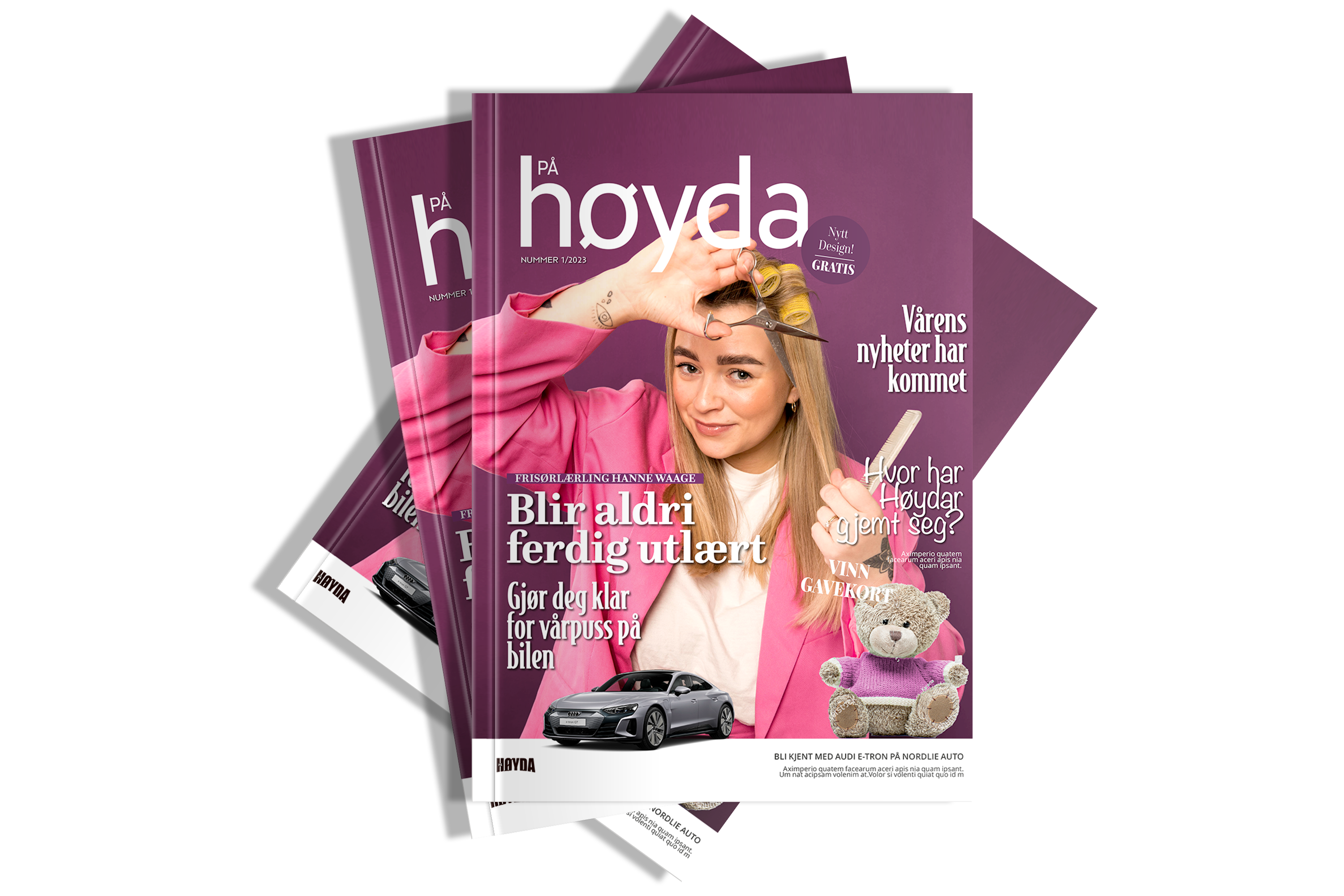 Hoyda Magasin, magasindesign, tidsskriftdesign, innholdsmarkedsføring, content marketing,