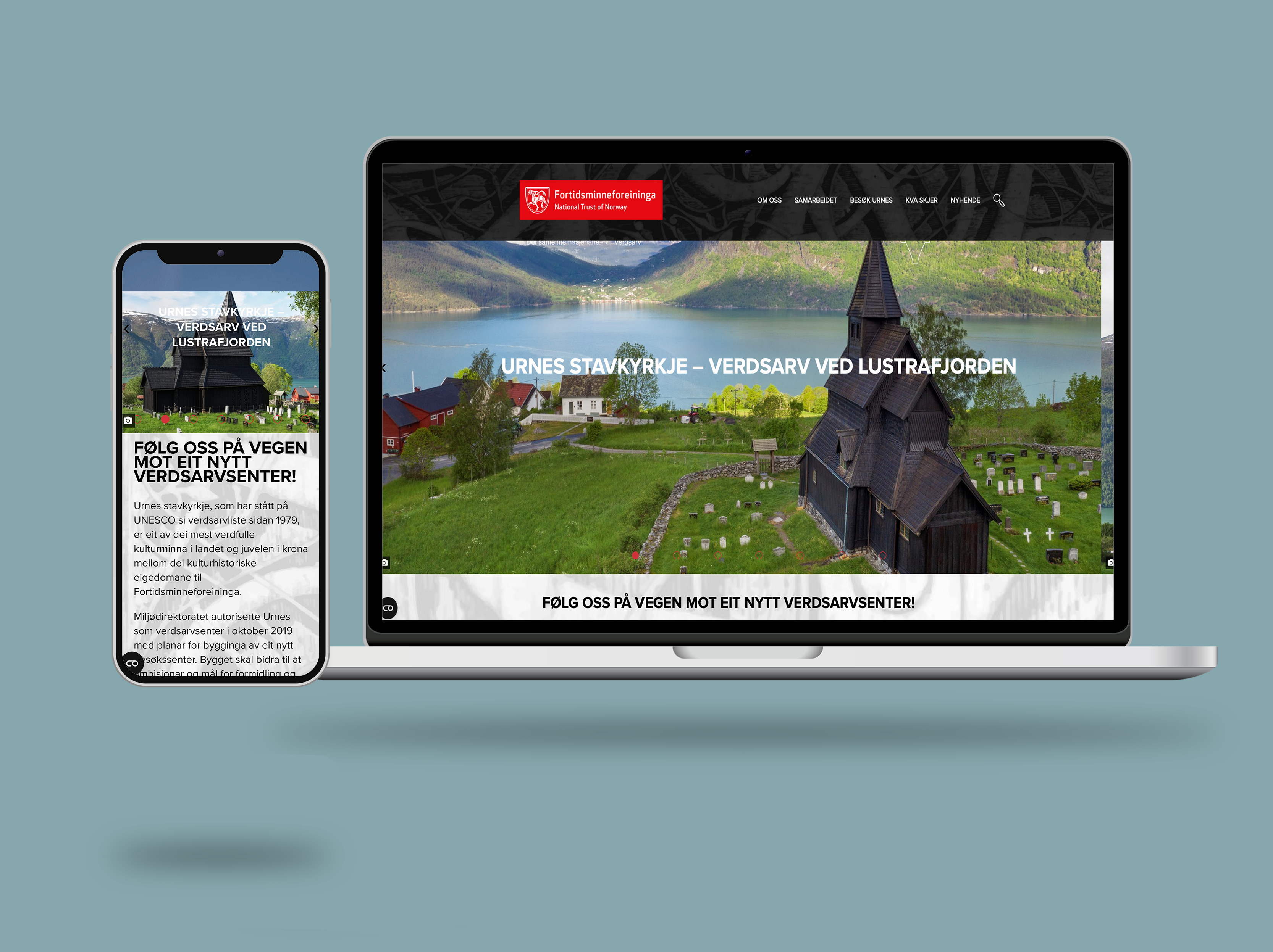 Nettside for Urnes stavkirke